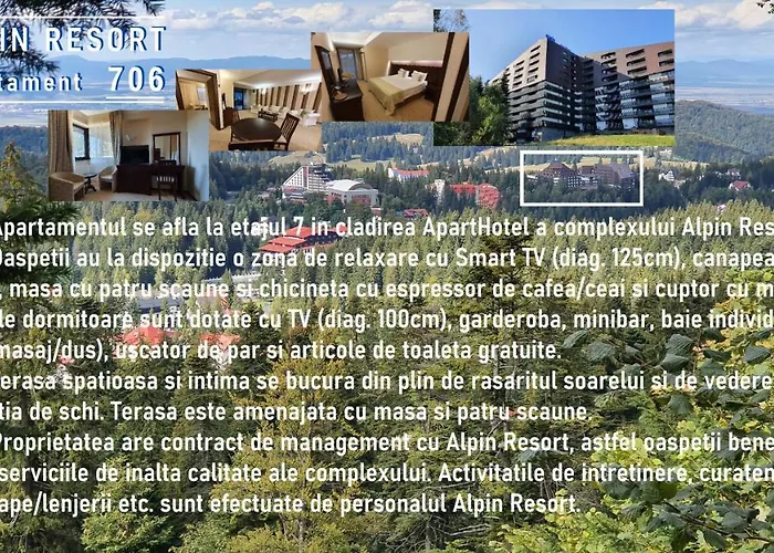 Apartament 2706 Alpin Resort, Etaj 7, Poiana Brasov