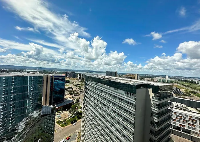 Flat Premium, Confortavel, Completo Para Familia Ou A Trabalho, Ao Lado Dos Ministerios E Esplanada, Lazer Completo E Academia, Em Saint Moritz Brasilia Hotel