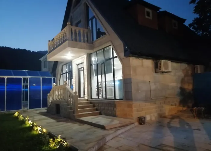 Viva Hotel Gabala With Outdoor Pool ,Sauna And Waterfall