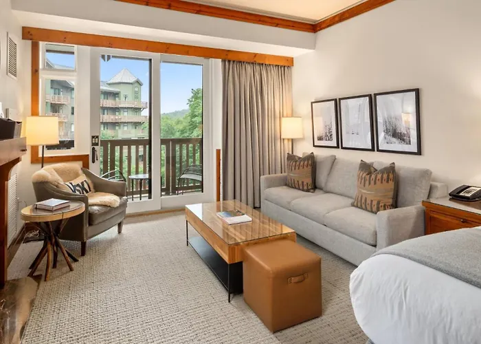 345 Studio Spruce Peak Lodge At Stowe Mt Resort Sleeps 4