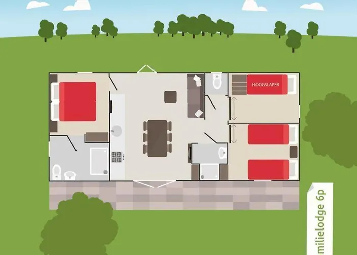 24 Person Family Lodge