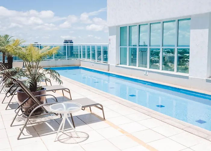 Flat Premium, Confortavel, Completo Para Familia Ou A Trabalho, Ao Lado Dos Ministerios E Esplanada, Lazer Completo E Academia, Em Saint Moritz Brasilia Hotel