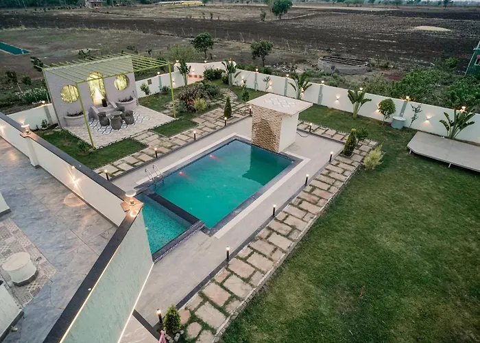 Sanjeevani Farm Resorts Bhopal - A Luxury 5 Bhk Private Pool Villa