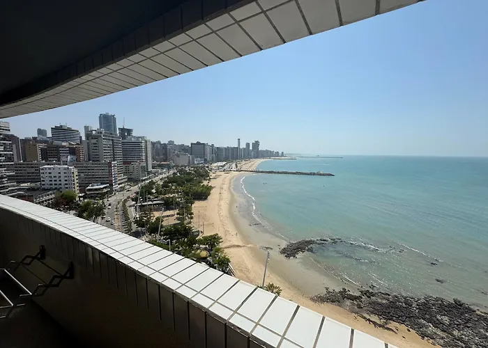 Chic Hotel Suite In Fabulous Meireles Fortaleza With Wifi, Fitness Room