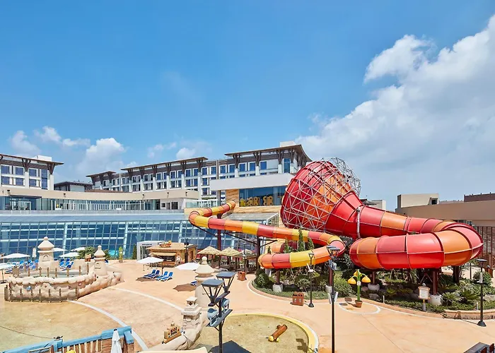 Landing Jeju Shinhwa World Hotel