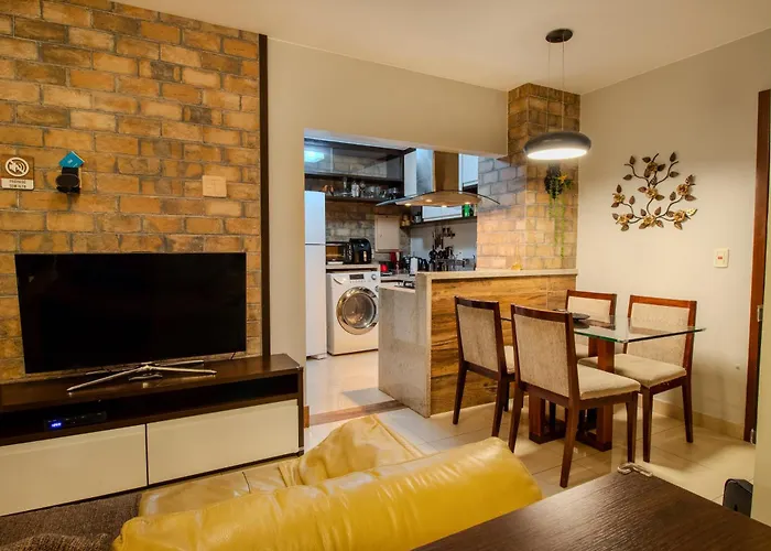The Sun Resort - Super Apartamento De 2 Quartos - 1 Suite E 1 Reversivel