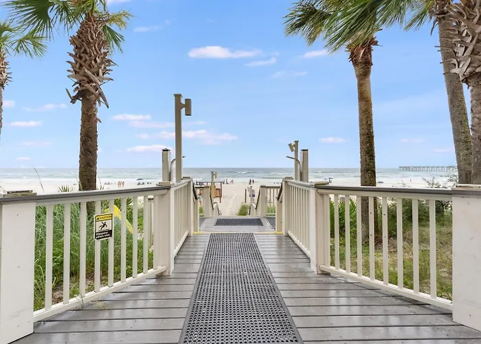 Calypso Resort - Direct Gulf Front Condo With King Master, And Free Wi-Fi