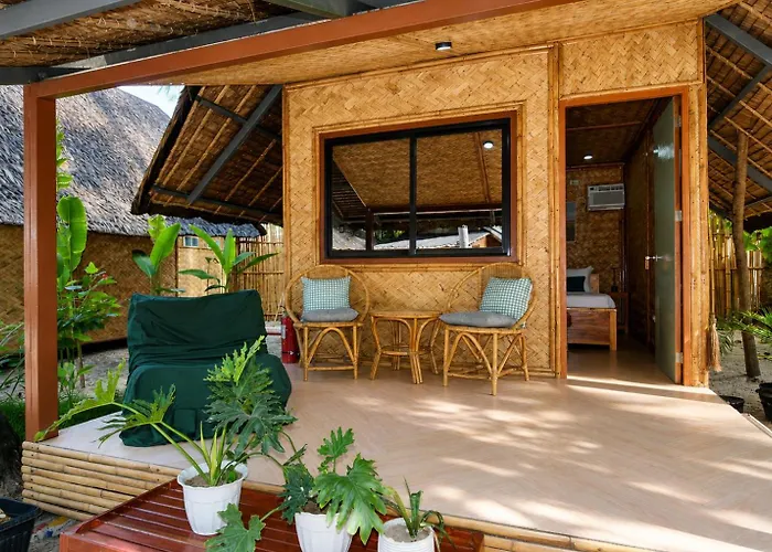 Native Nipa Huts By Sirem Beach Resort