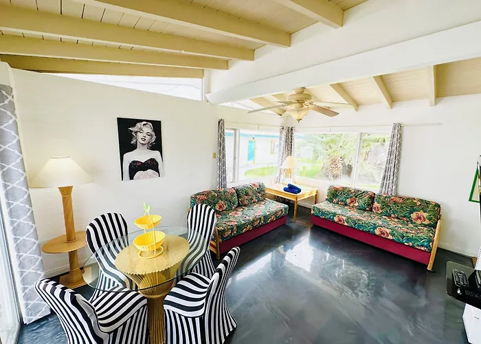 A Place in the Sun: Adults-Only Midcentury Boutique with Heated Pool